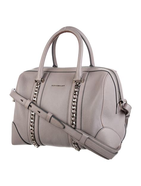 Givenchy Mini Lucrezia Leather Top Handle Bag on 